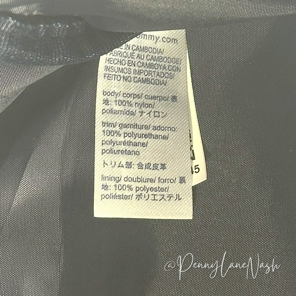 Tommy Hilfiger Neoprene Gym Weekend Duffel Bag Blue - Picture 14 of 16